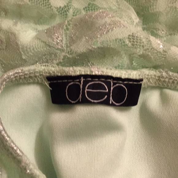 Light green halter lace blouse - Picture 7 of 7